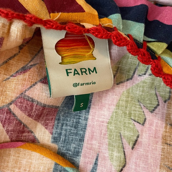 Farm Rio tunic dress beach coverup size S - Picture 7 of 11